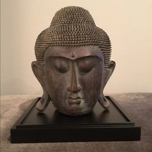 Decorative Buddha Head Sculpture